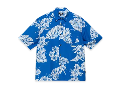 Stussy Hawaiian SS Shirt "Blue"