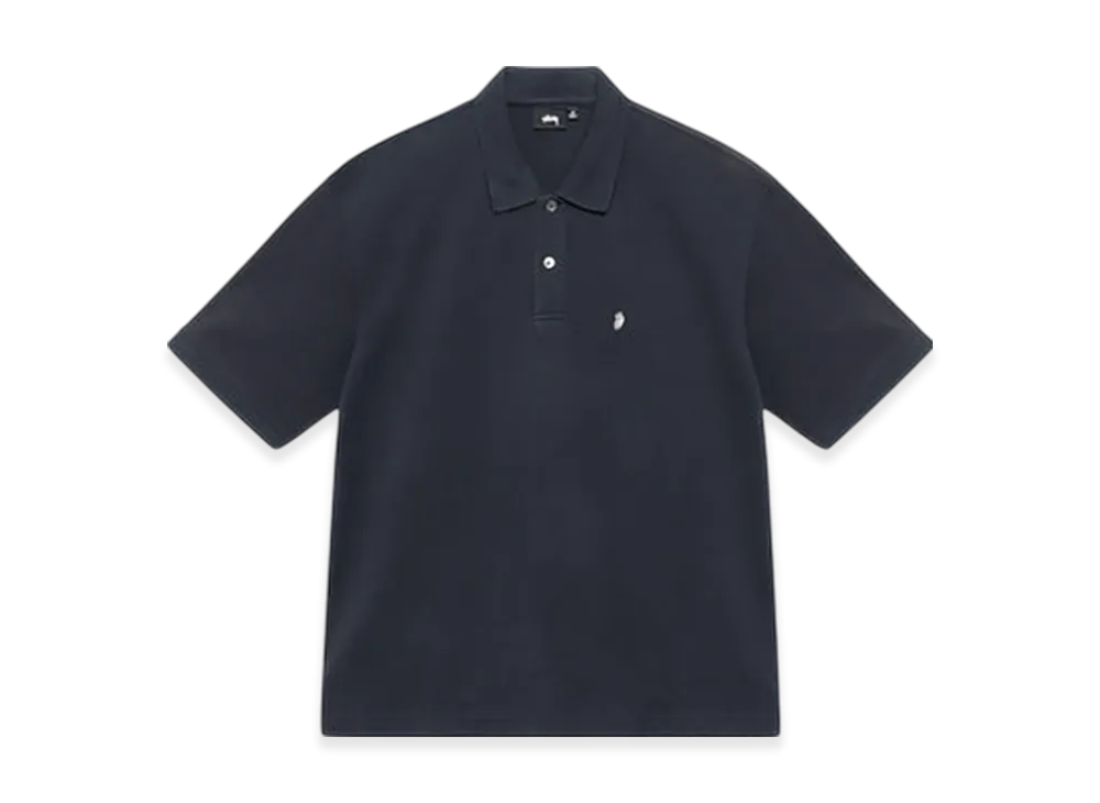Stussy Classic Pique Polo "Black"