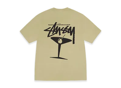 Stussy Martini Tee Pigment Dyed "Elm"