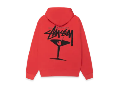 Stussy Martini Zip Hoodie "Cayenne"