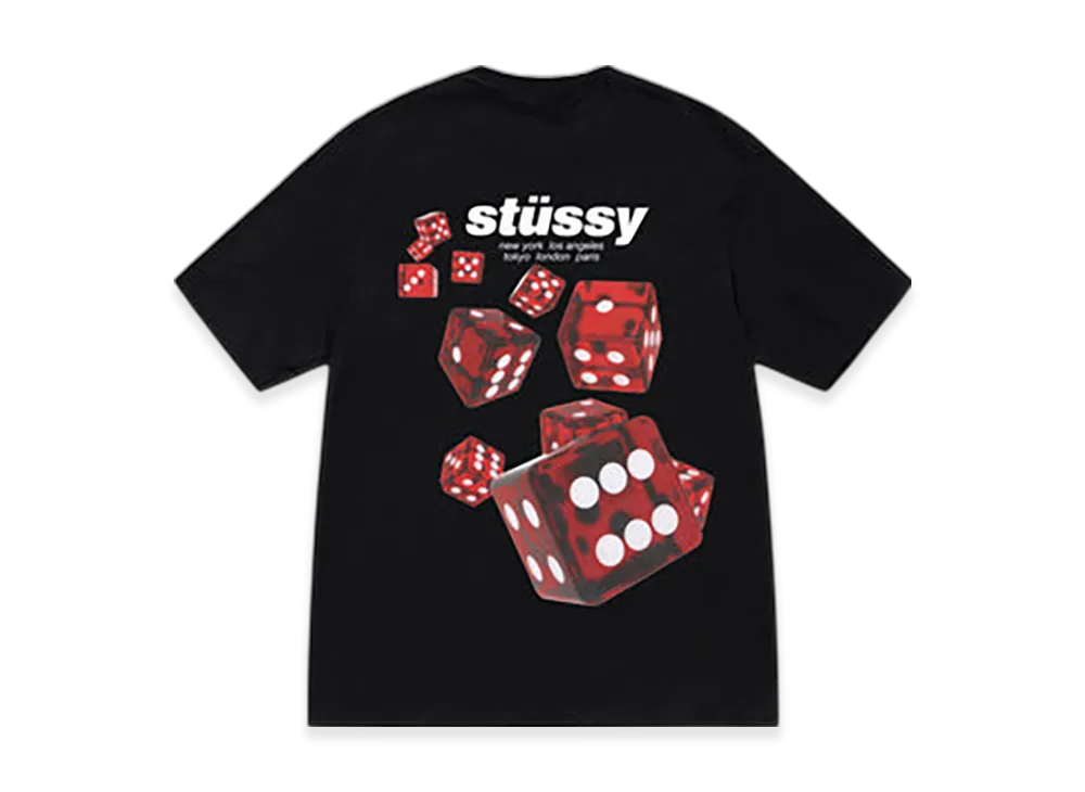 Stussy Rollers Tee "Black"