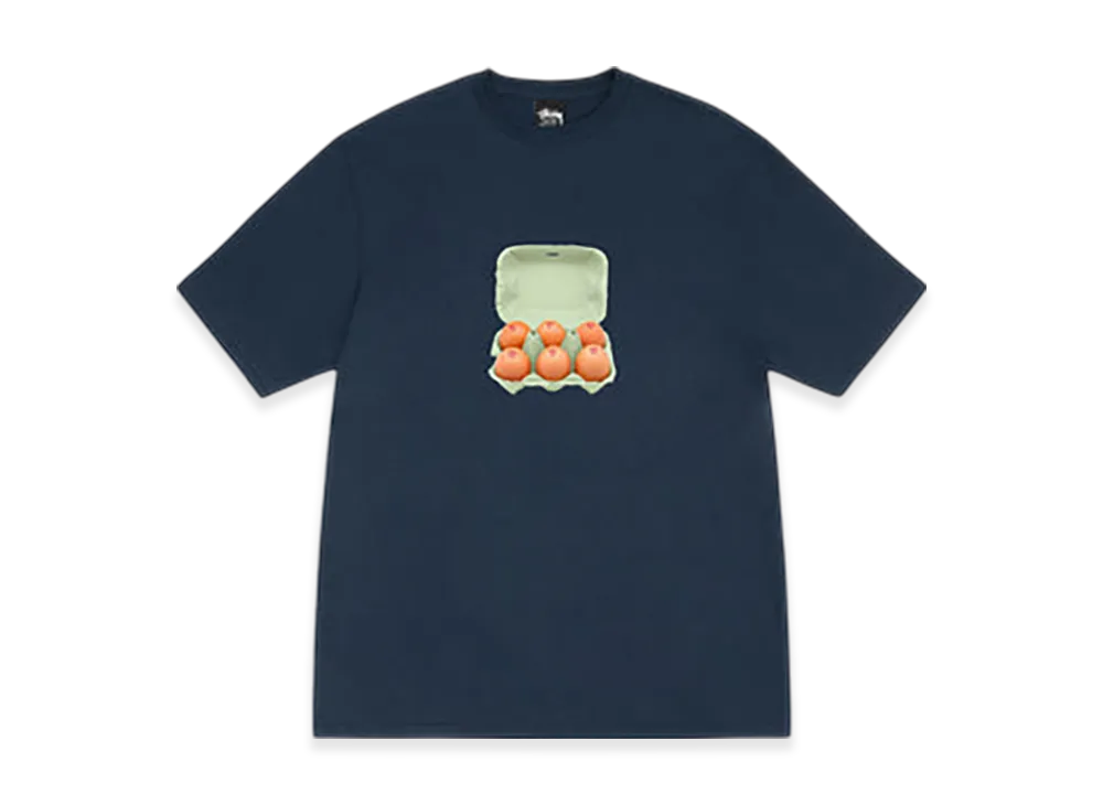 Stussy Carton Tee "Navy"