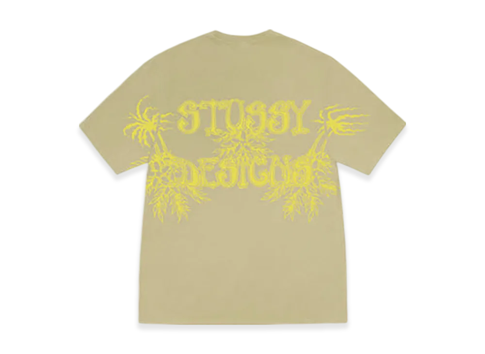 Stussy Wes Palms Tee Pigment Dyed "Elm"
