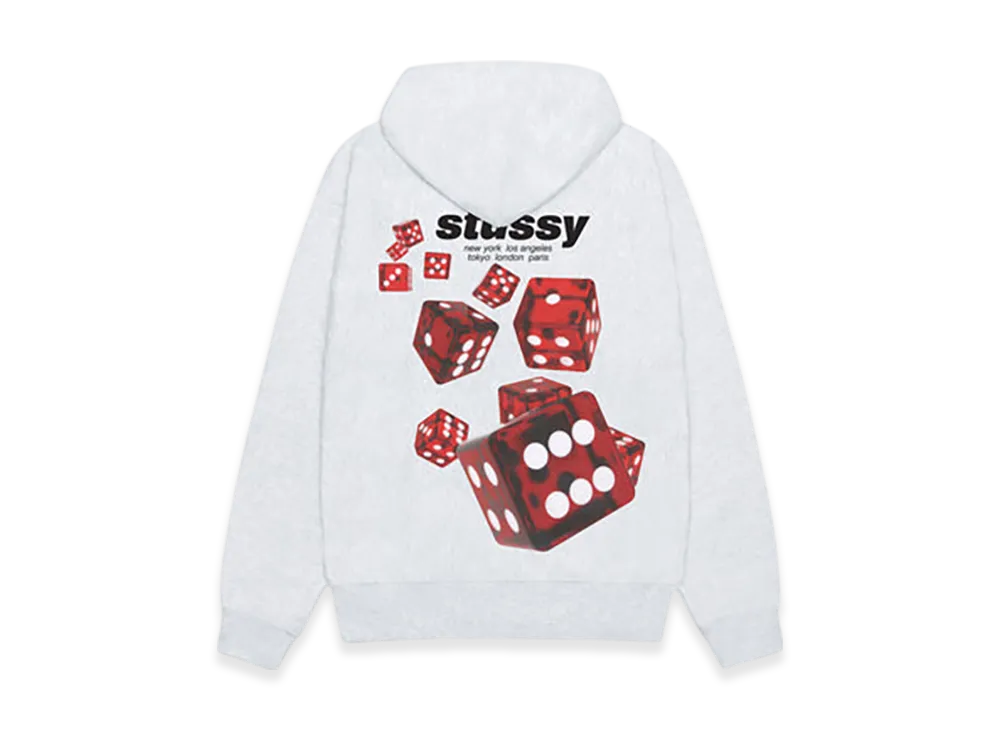 Stussy Rollers Hoodie "Ash Heather"