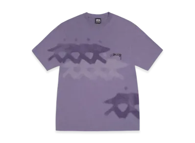 Stussy Low Tide Tee Pigment Dyed "Grape"