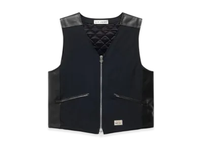 Stussy x Our Legacy Work Shop Vest "Black Nylon Cordura"