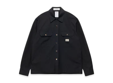Stussy x Our Legacy Work Shop Country Shirt "Washed Black Canvas"