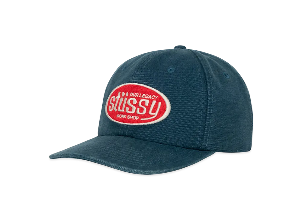 Stussy x Our Legacy Work Shop Mid-Depth Cap "Navy"