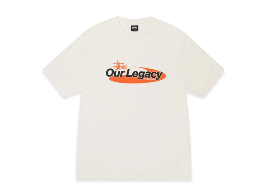 Stussy x Our Legacy Work Shop Swirl Tee Pigment Dyed Stussy x Our Legacy Work Shop Swirl Tee Pigment Dyed