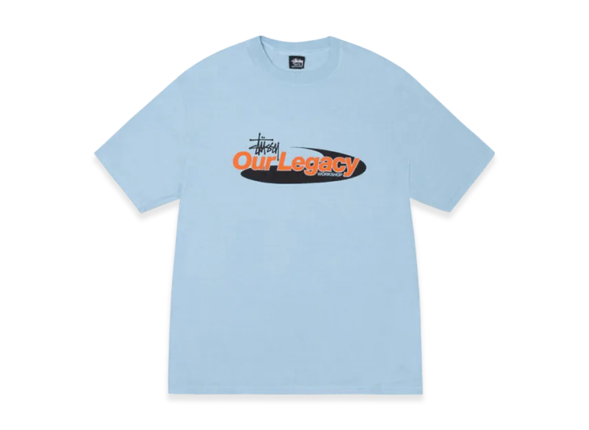 Stussy x Our Legacy Work Shop Swirl Tee Pigment Dyed Stussy x Our Legacy Work Shop Swirl Tee Pigment Dyed