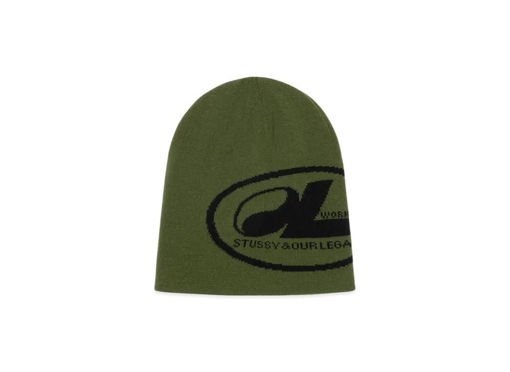 Stussy x Our Legacy Work Shop Oval Skullcap "Army"