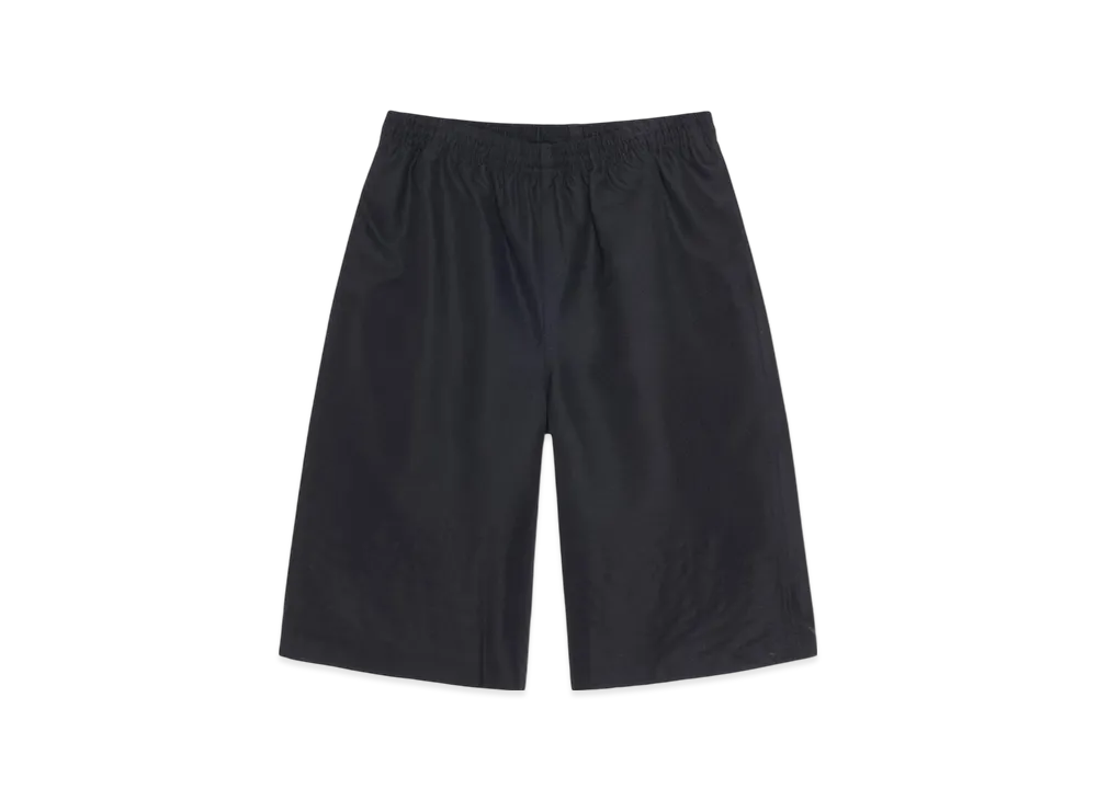Stussy x Our Legacy Work Shop Tall Laguna Short "Black Wool"