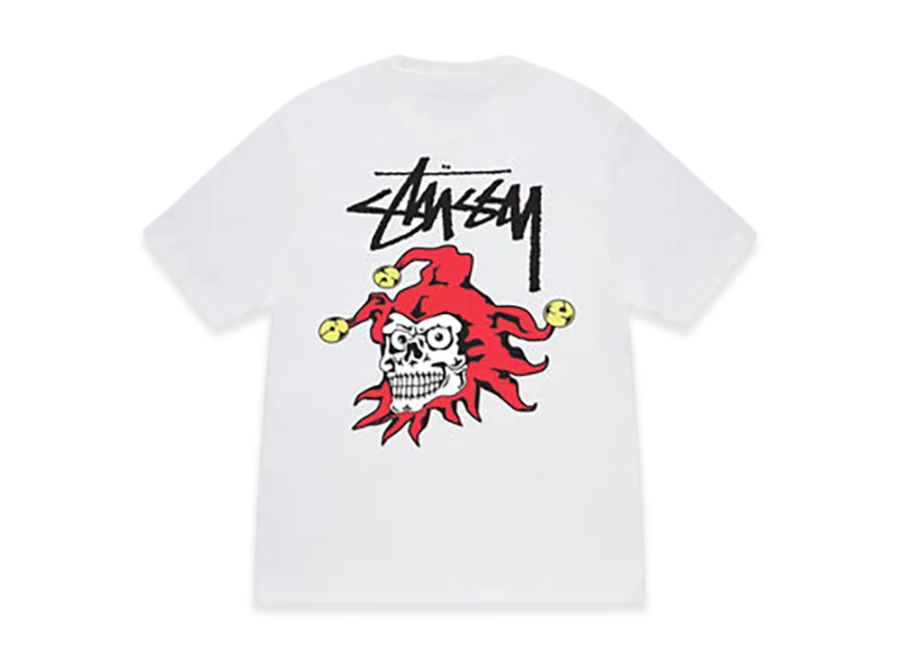 Stussy Joker Tee "White"