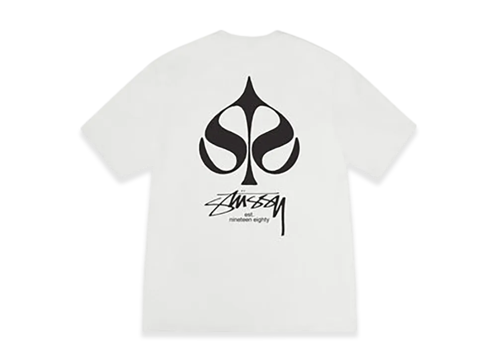 [STUSSY]★25SS★韓国人気★SPADE TEE PIGMENT DYED Spade Tee Pigment Dyed – Black | Tees | Stüssy
