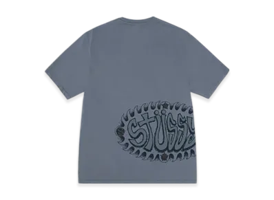 Stussy Wave Oval Tee Pigment Dyed "Navy"