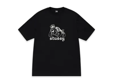 Stussy Bulldog Tee "Black"