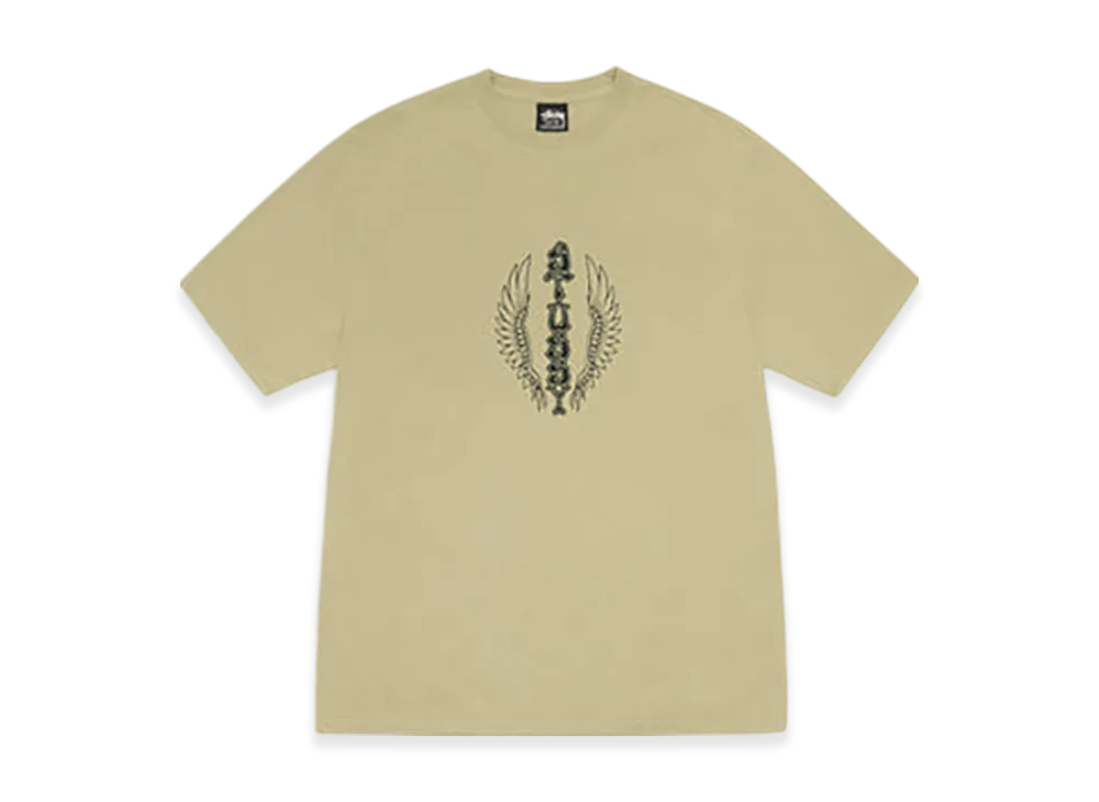 Stussy Wes Wings Tee Pigment Dyed "Elm"