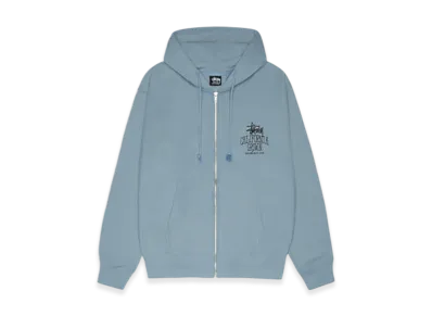 Stussy Cali Grown Zip Hoodie "Slate"