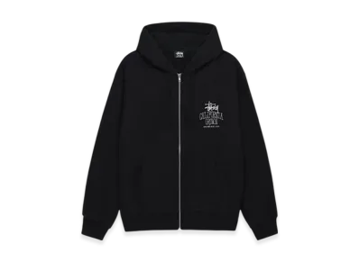 Stussy Cali Grown Zip Hoodie "Black"