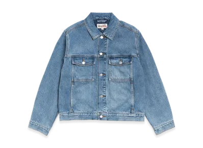 Stussy Lined Denim Trucker "Indigo Stone Wash"