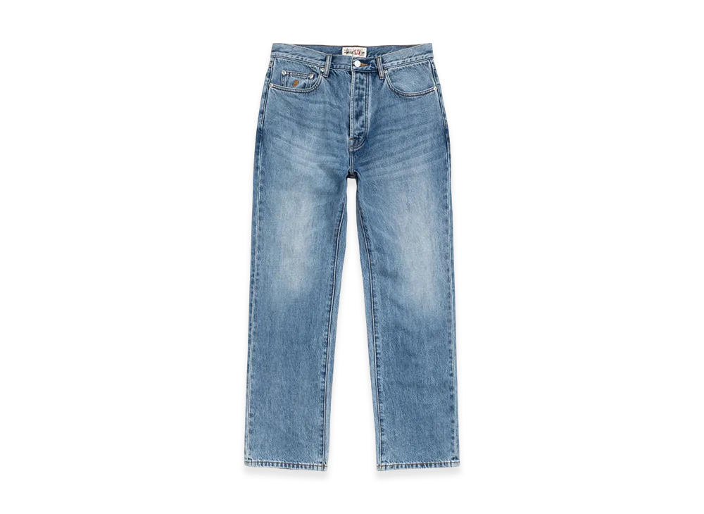 Stussy Slim Jean Denim "Indigo Stone Wash"