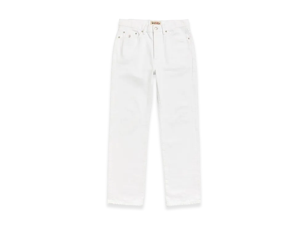 ステューシー スリムジーンデニム "ホワイト"