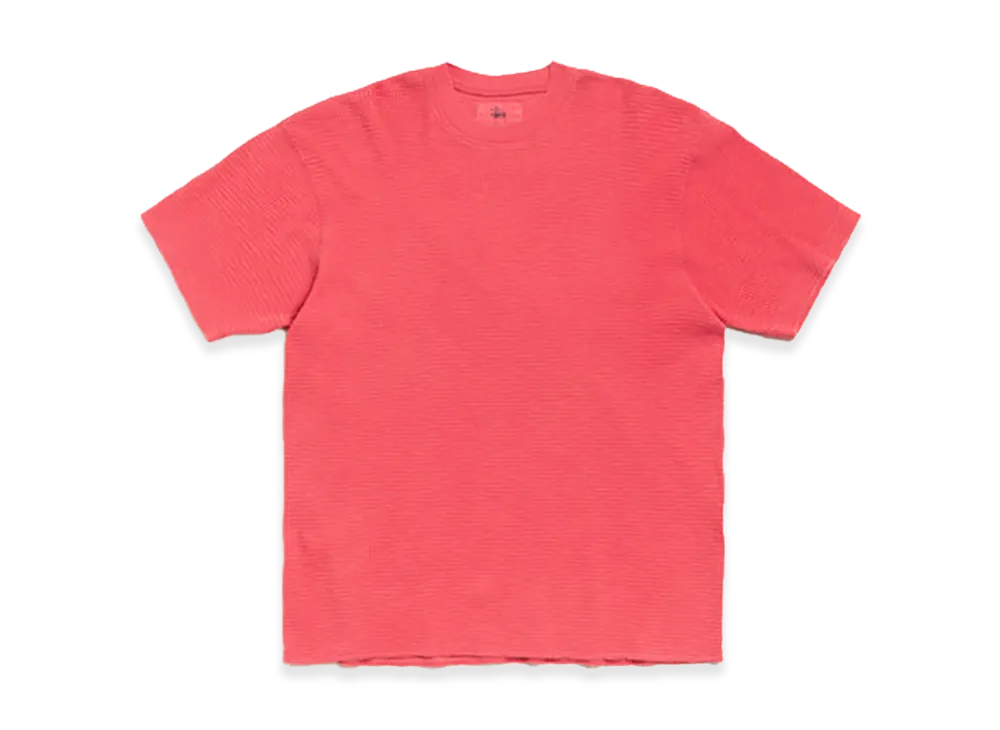 Stussy Pigment Dyed SS Thermal "Washed Red"