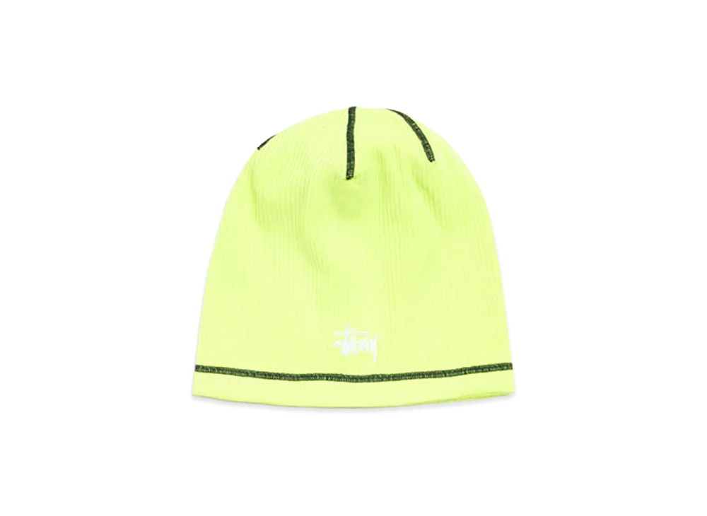 Stussy Waffle Skullcap "Lime"