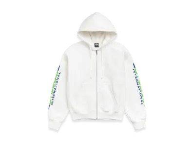 Stussy Blade Zip Hoodie "Off White"