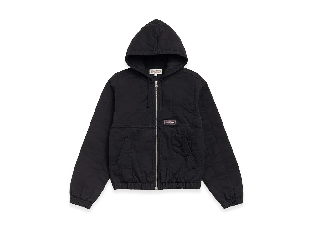 Stussy Quilted Canvas Work Jacket "Black"
