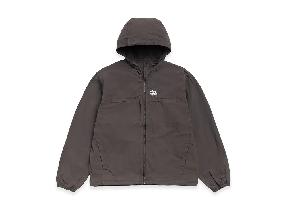 Stussy Lightweight Hooded Jacket "Brown"