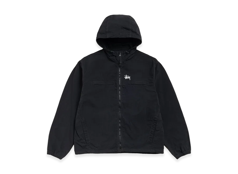 Stussy Lightweight Hooded Jacket "Black"