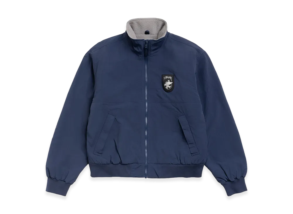 Stussy Polar Fleece Lined Jacket "Navy"