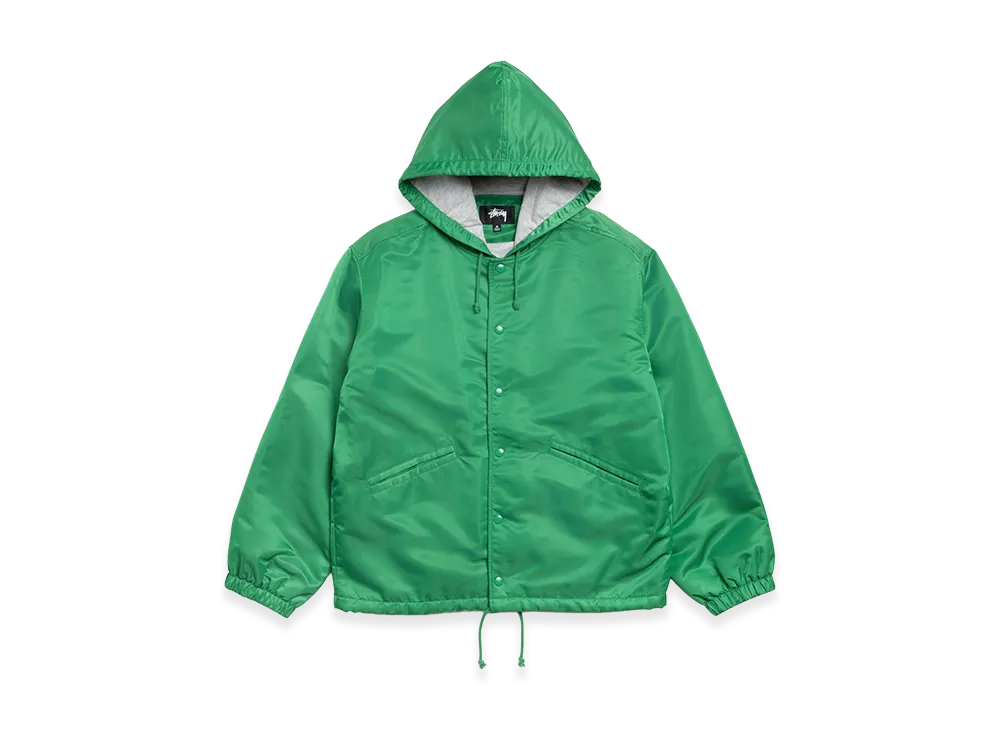 Stussy Hooded Coaches Jacket "Green"