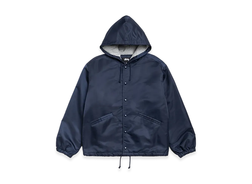 Stussy Hooded Coaches Jacket "Navy"