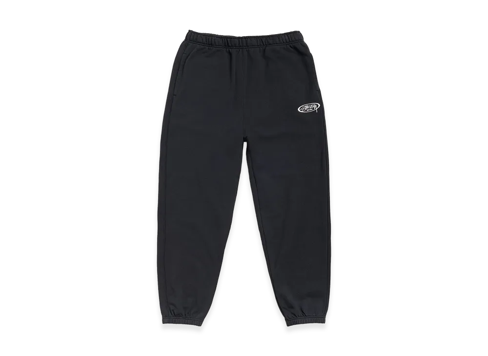 Stussy Fleece Track Pant "Black"
