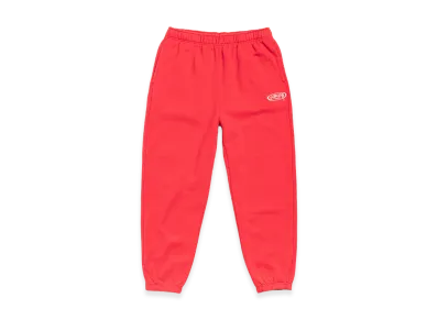 Stussy Fleece Track Pant "Red"