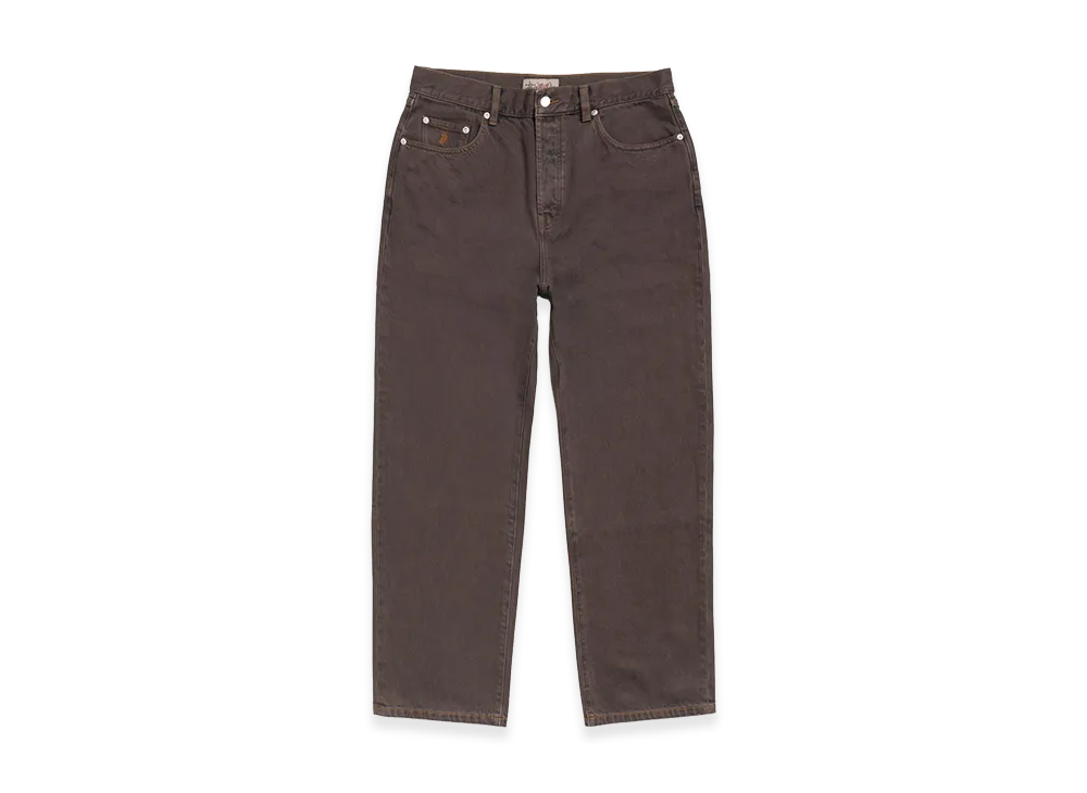 Stussy Big Ol' Jean Denim "Resin Wash Brown"