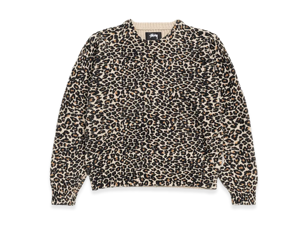 Stussy Leopard Sweater "Leopard"