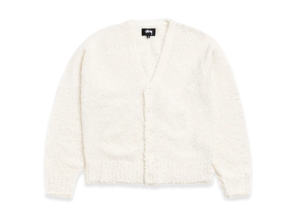 Stussy Textured Cardigan "Off White"