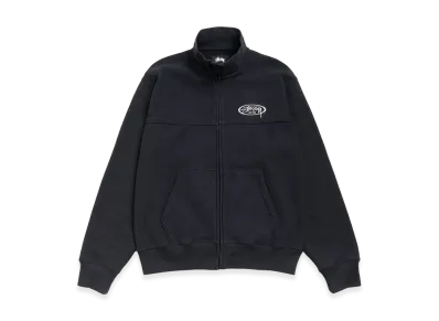 Stussy Fleece Track Jacket "Black"