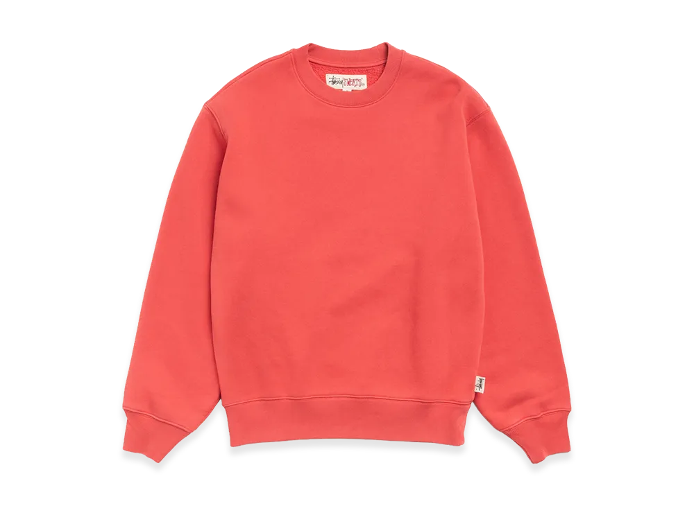 Stussy Fleece Crew "Red"