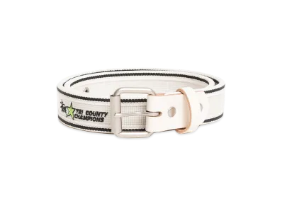 Stussy Tri County Webbing Belt "Bone"