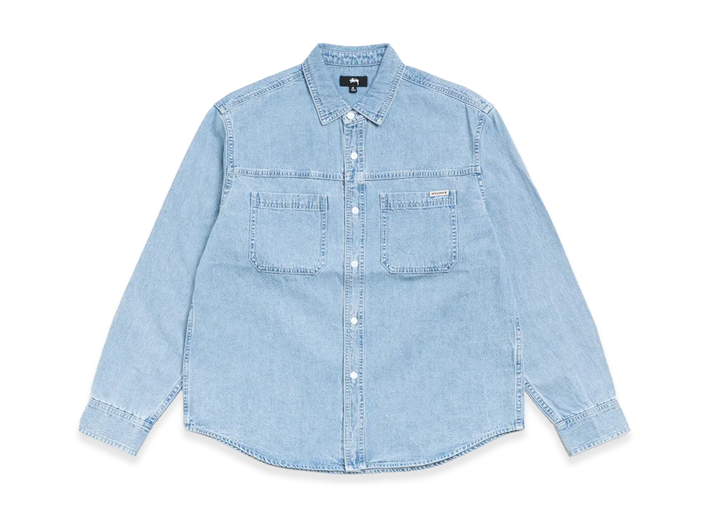 Stussy Work Denim Shirt "Light Denim"