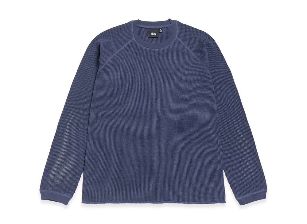 Stussy Extra Tough Raglan Thermal "Navy"