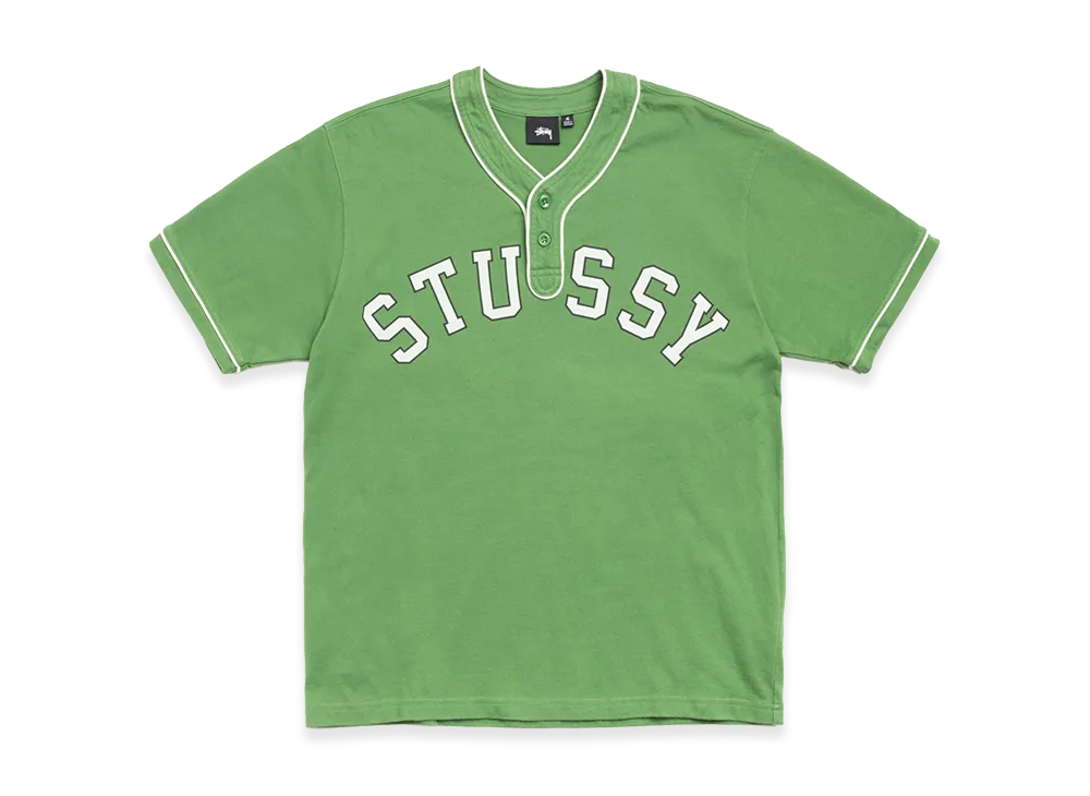 Stussy Arch Baseball Jersey "Green"