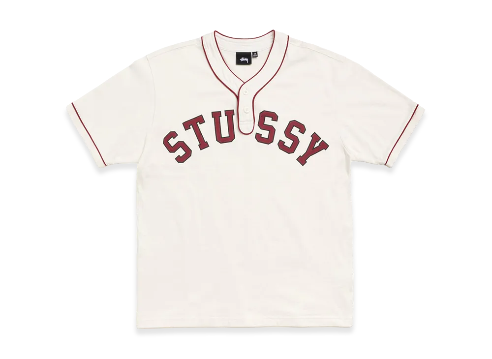 Stussy Arch Baseball Jersey "Natural"
