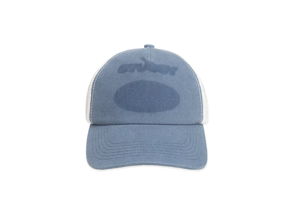 Stussy Ghost Logo Trucker "Blue"