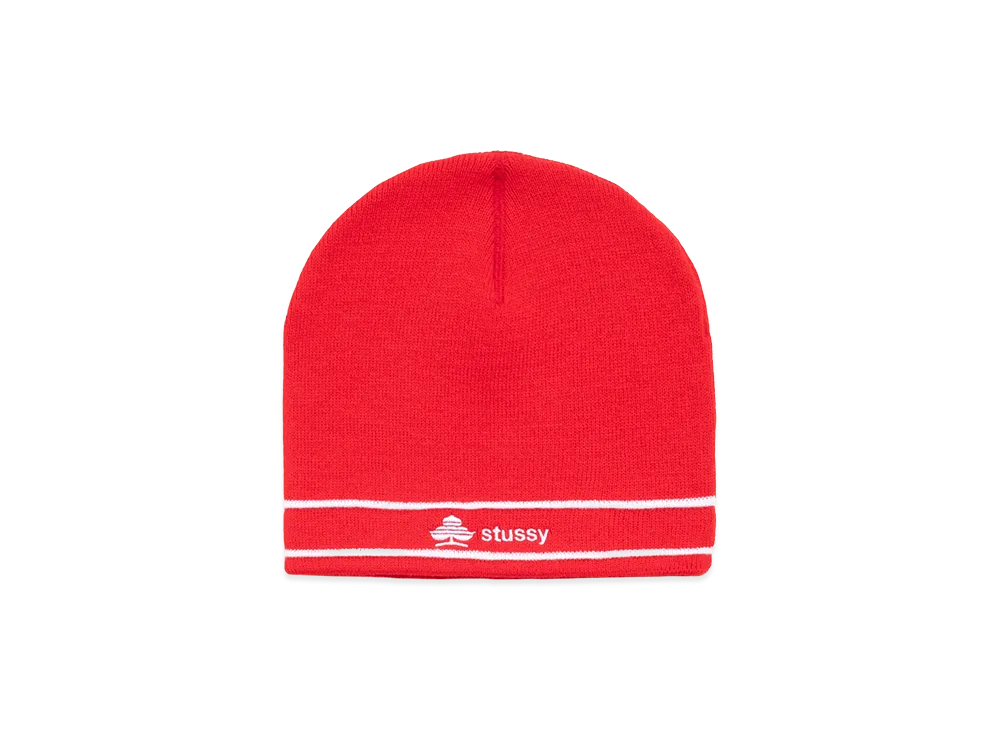 Stussy Clover Skullcap "Red"