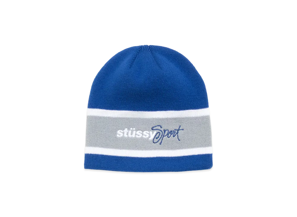 Stussy Sport Stripe Skullcap "Royal"